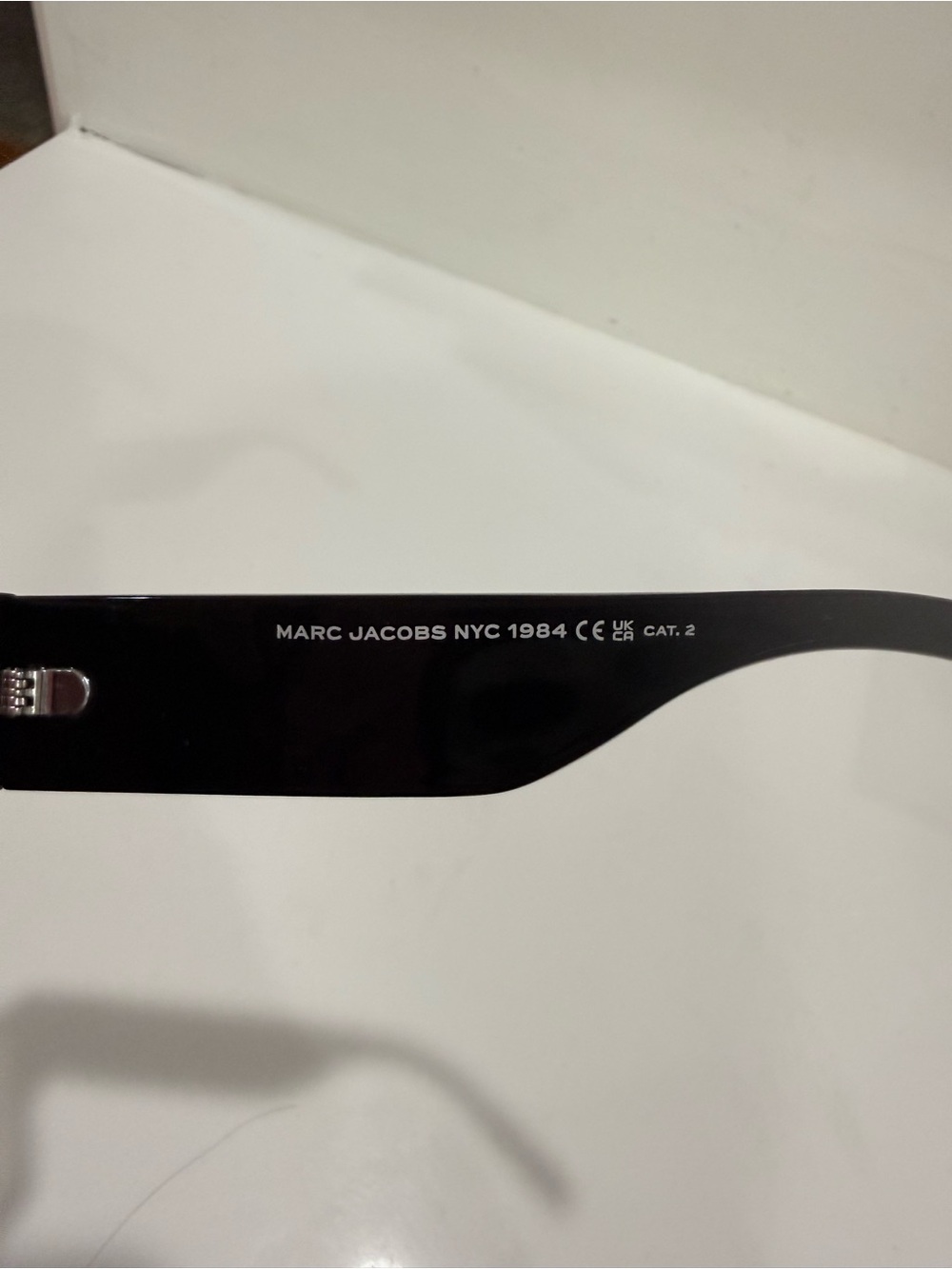 Marc Jacobs Black Sunglasses with Brown Gradient Lenses - Picture 5 of 7